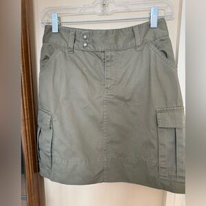 Ralph Lauren girls size 14 cargo skirt olive green